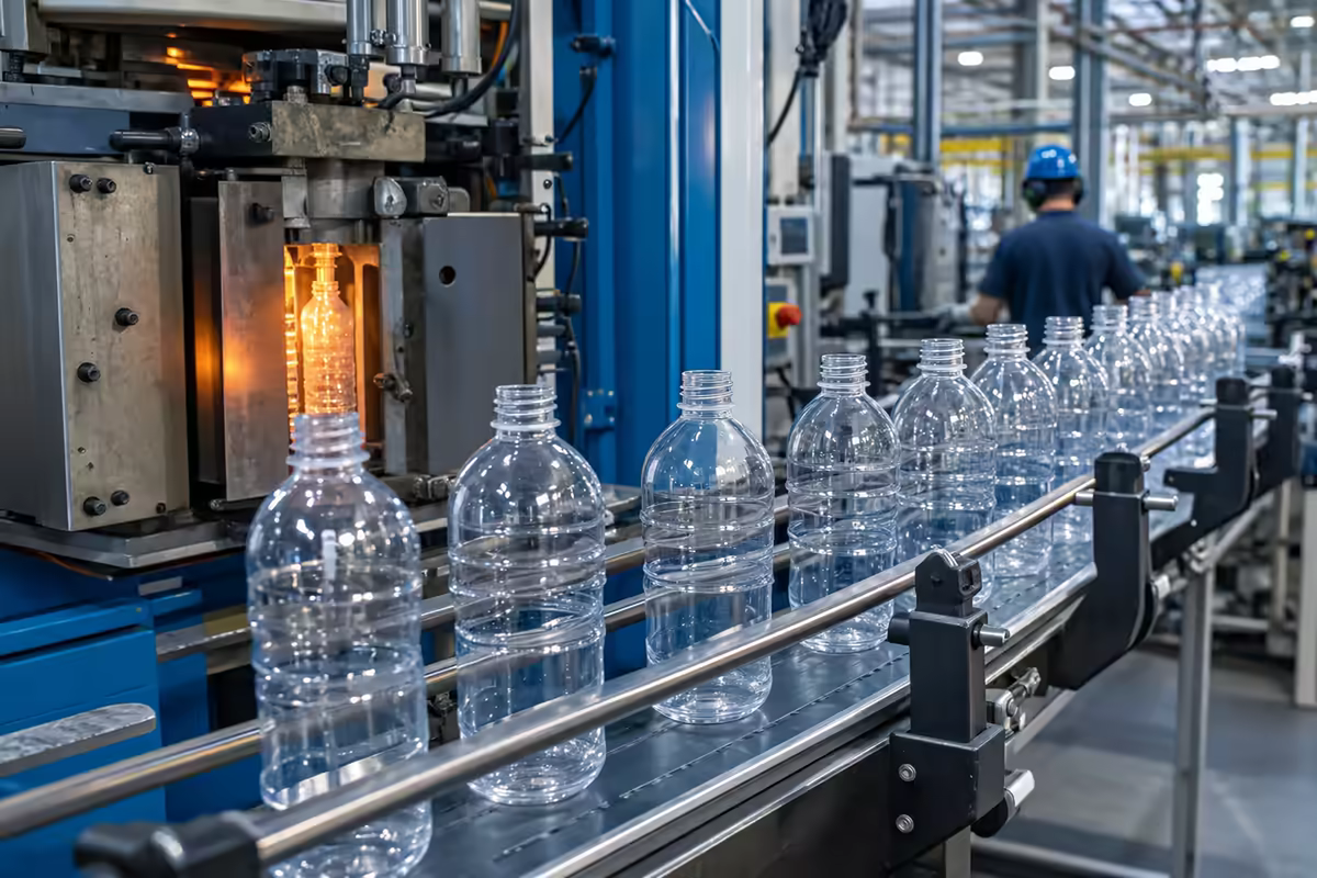 Na produção: Máquina rodando e produto saindo: é o que mostra que você fabrica, e não só revende.